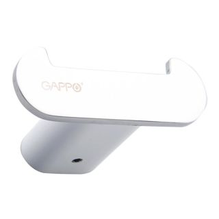 Крючок двойной Gappo G30905-28 белый/хром